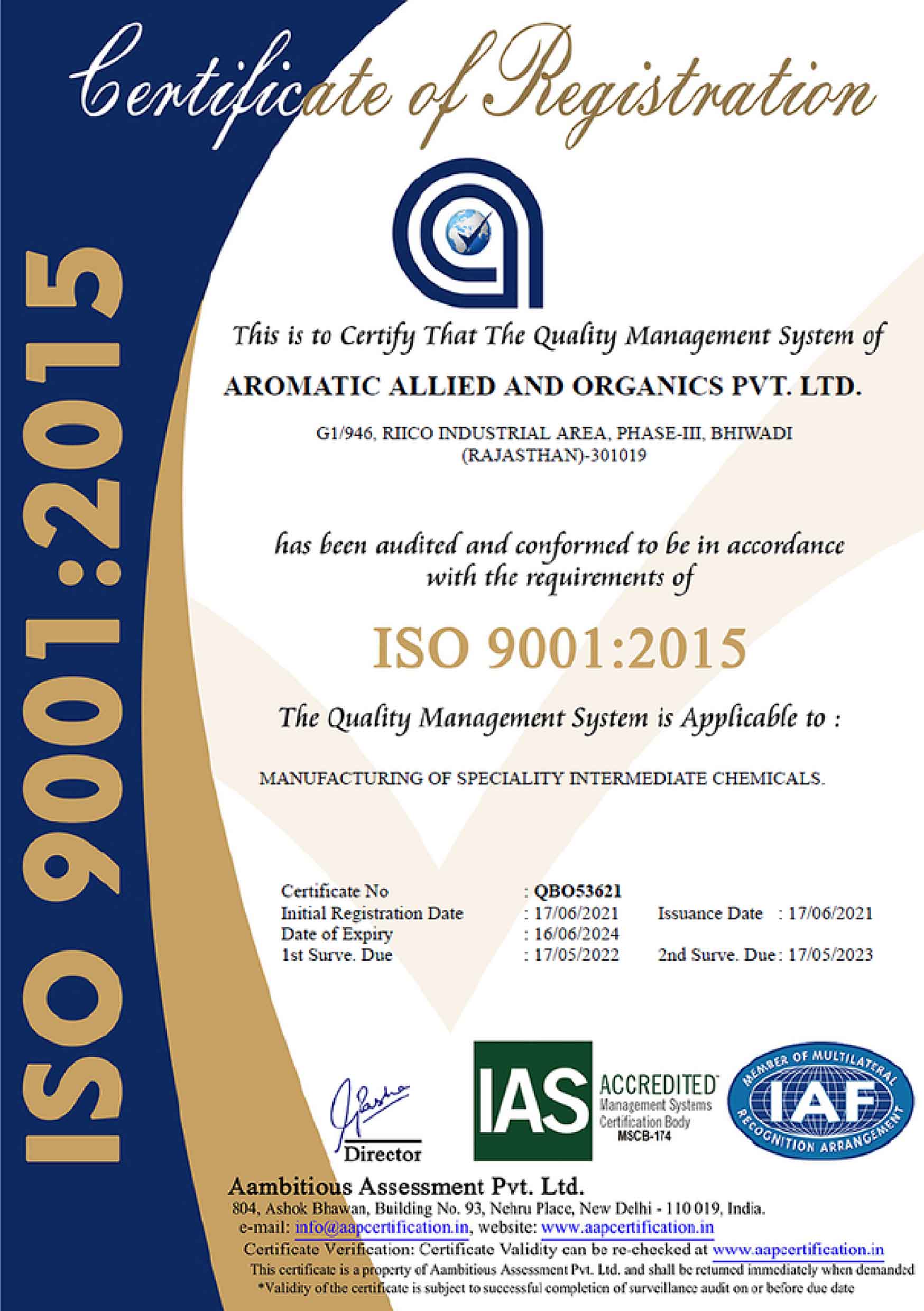 Quality-management-system-certificate