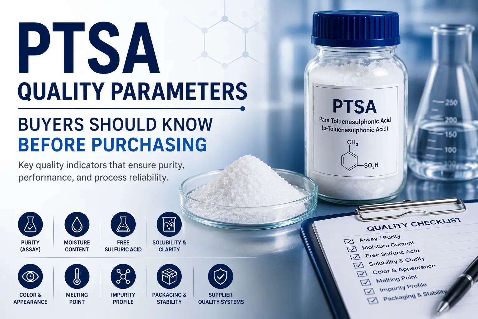 PTSA Quality Parameters Buyers Should Know Before Purchasing - AAOL India